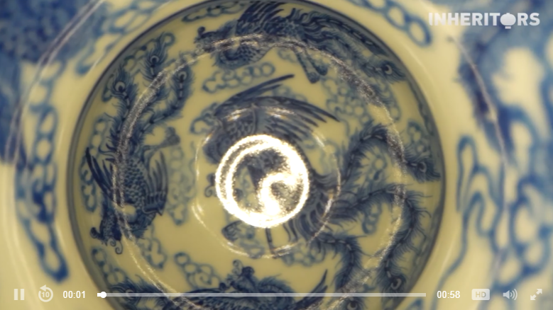 Diving into the blue ocean of Jingdezhen porcelain