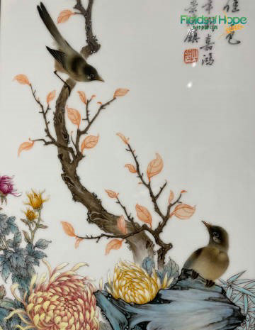 Joint ceramic works by Xiong Guoan and Liu Jiahong