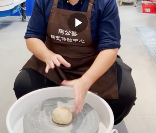 Jason experienced pottery-making