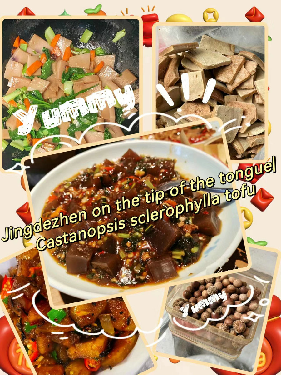 Castanopsis sclerophylla tofu