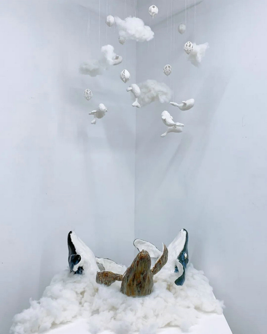 Migratory birds project Artist Jeong Eunchong