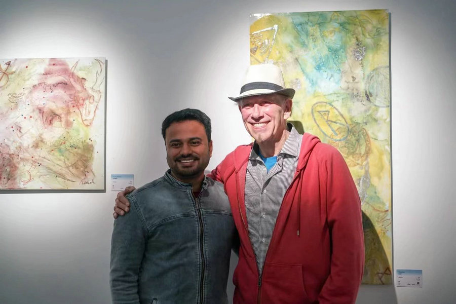 Migratory birds project Artist Philip Read