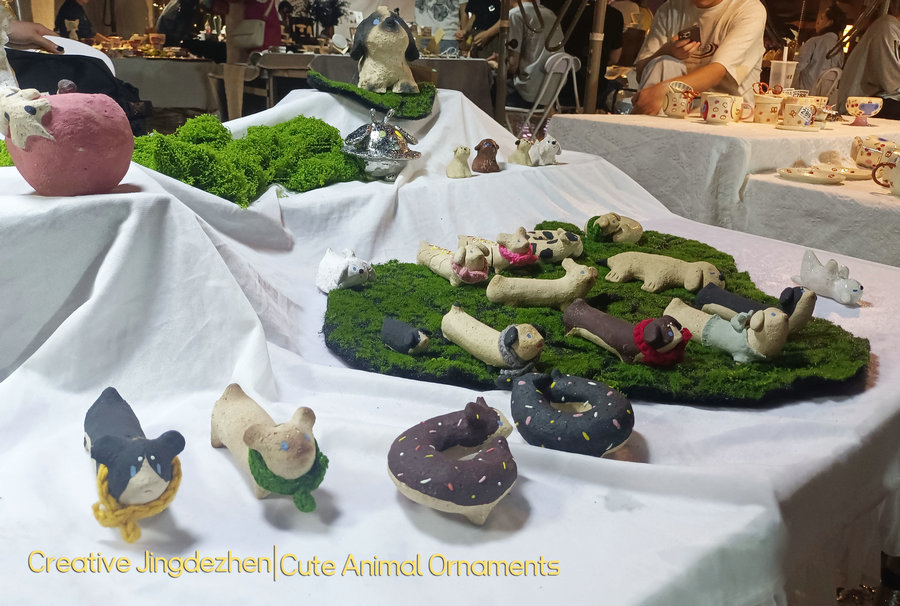 Creative Jingdezhen | Cute Animal Ornaments