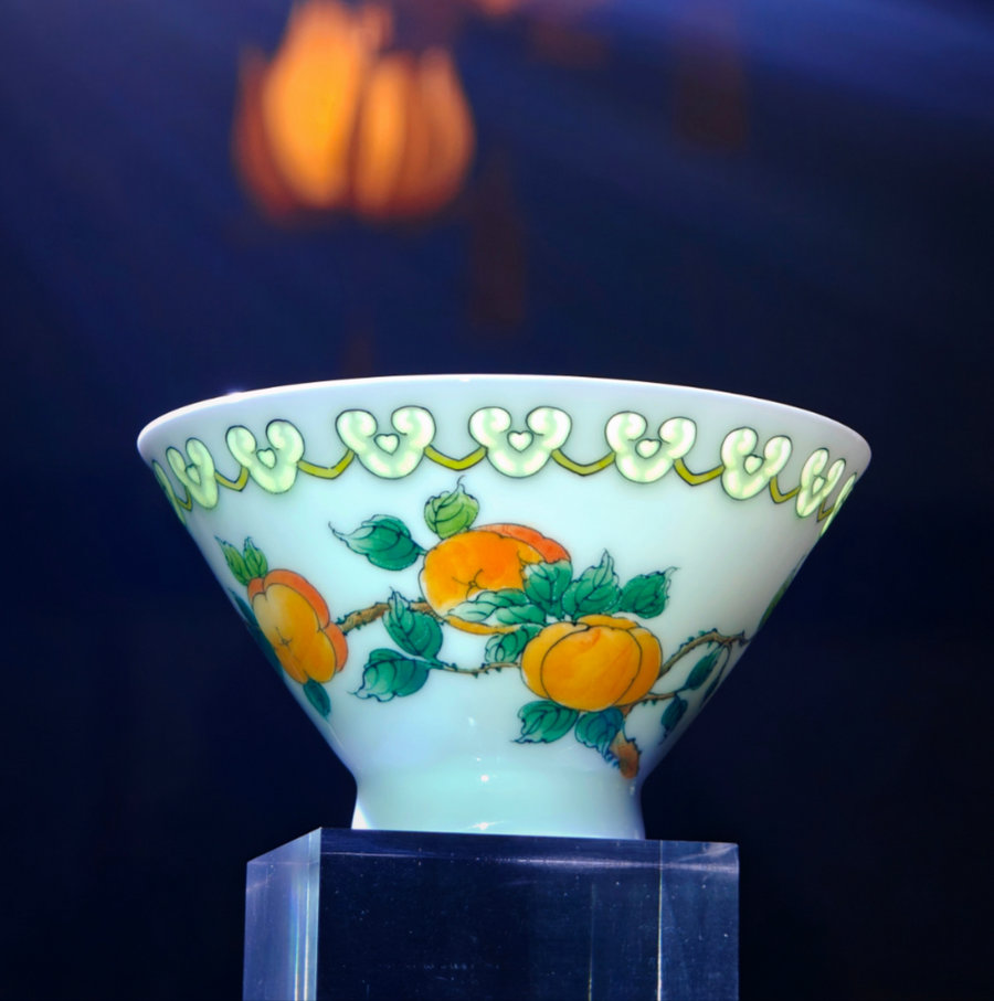 Meet the Museum(199) Hezhou kiln Polychrome linglong porcelain