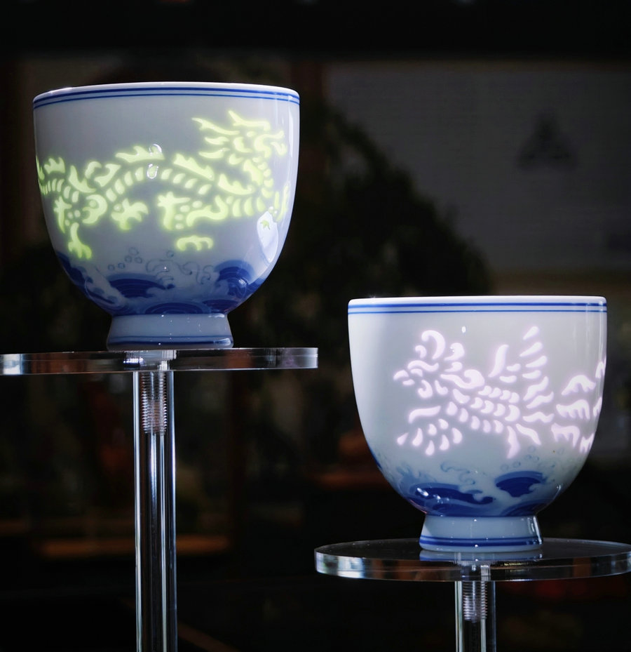 Meet the Museum(201) Hezhou kiln Polychrome linglong porcelain