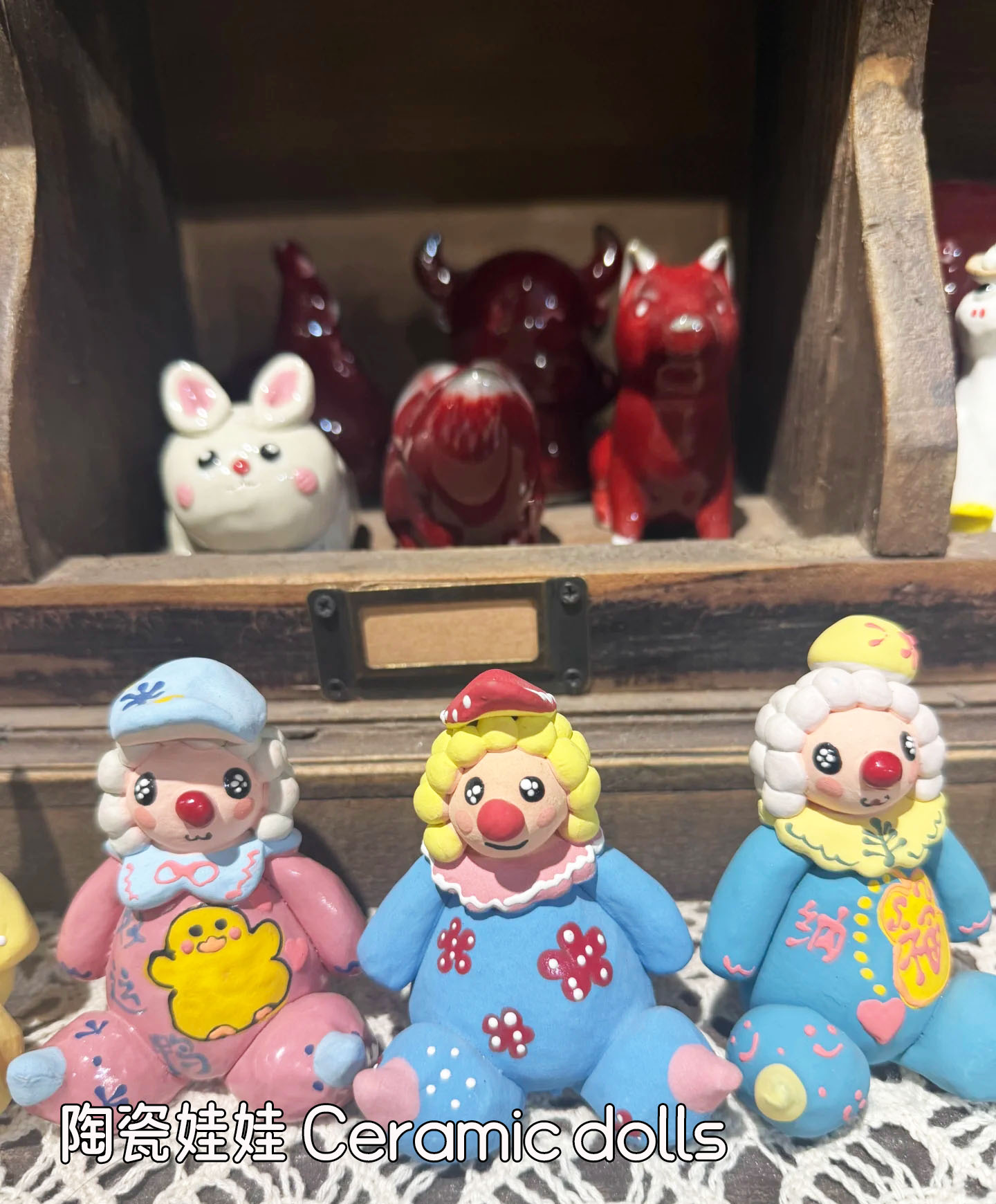 Ceramic dolls