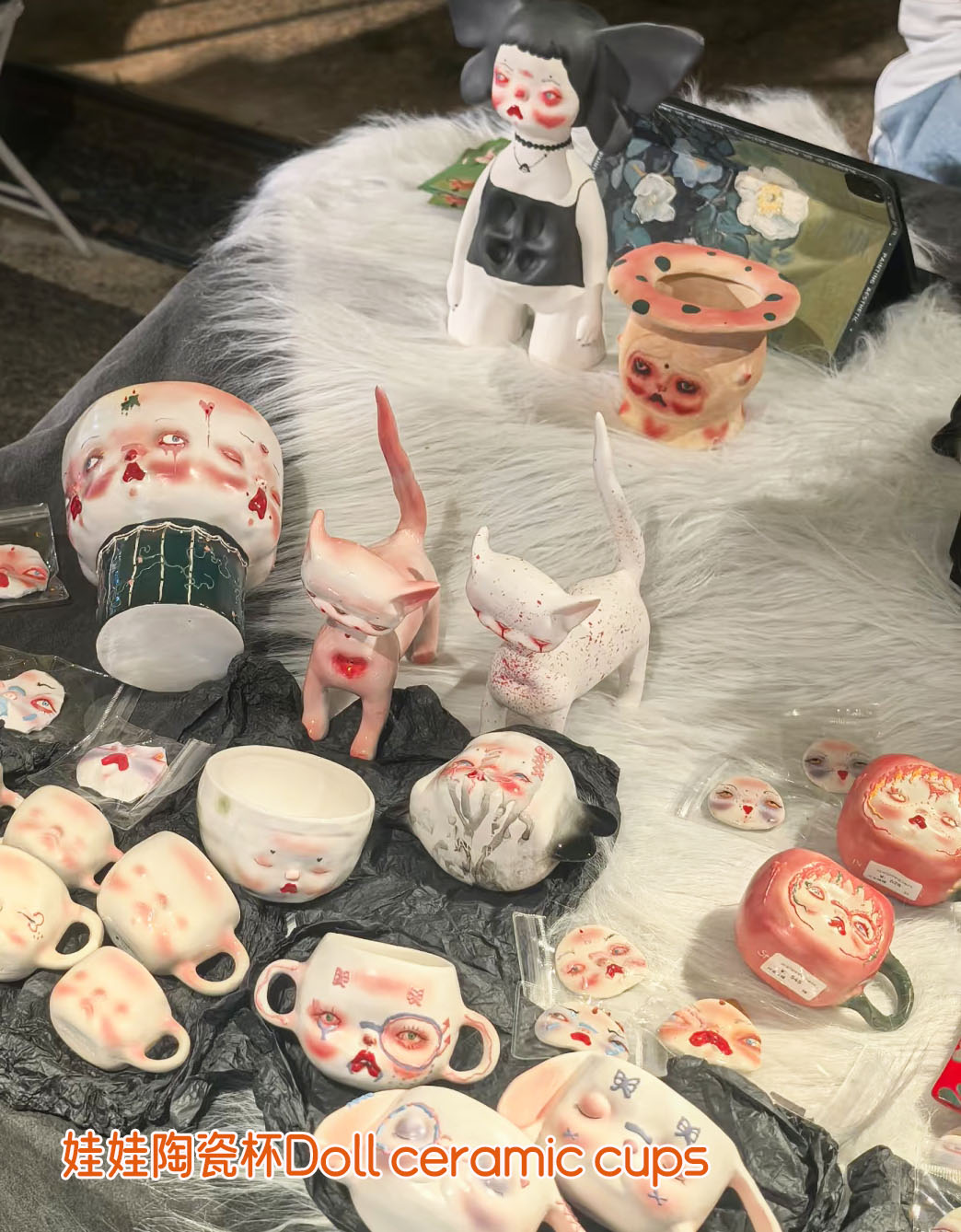 Doll ceramic cups