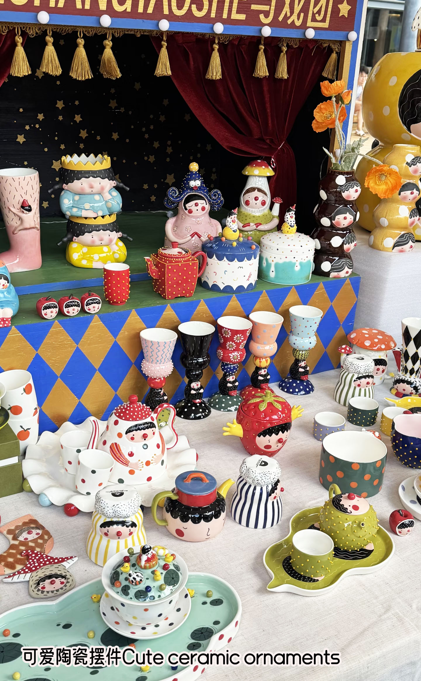 Cute ceramic ornaments(2)