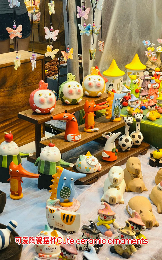 Cute ceramic ornaments（3）