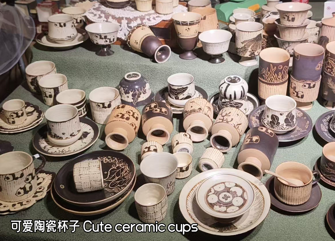 Cute ceramic cups(5)