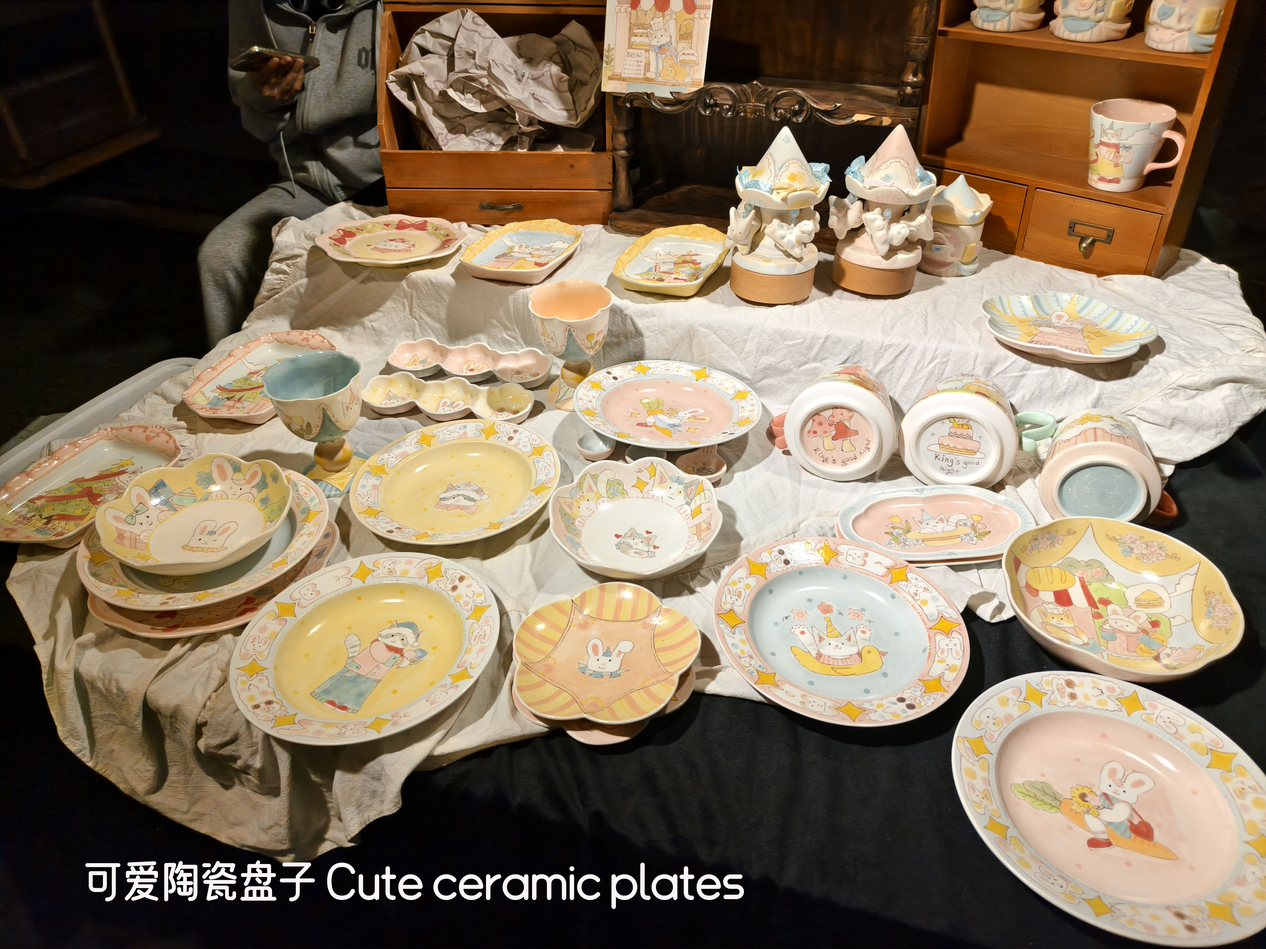 Cute ceramic plates（2）