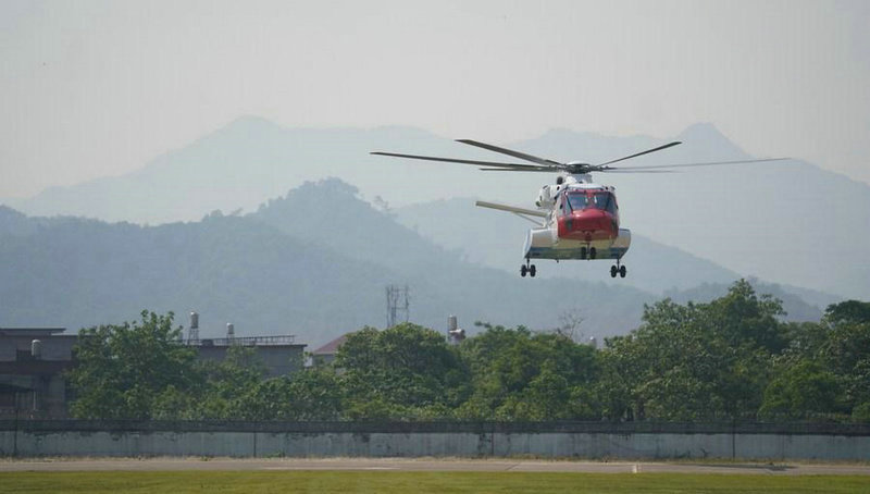 China's AC313A large civil helicopter