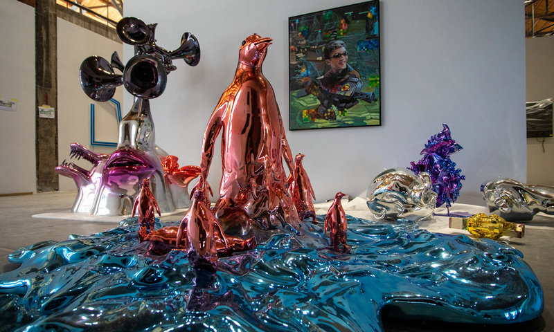 Experimental art education exhibition launched in China's porcelain capital