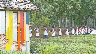 Special open-air art exhibition ushers in new era